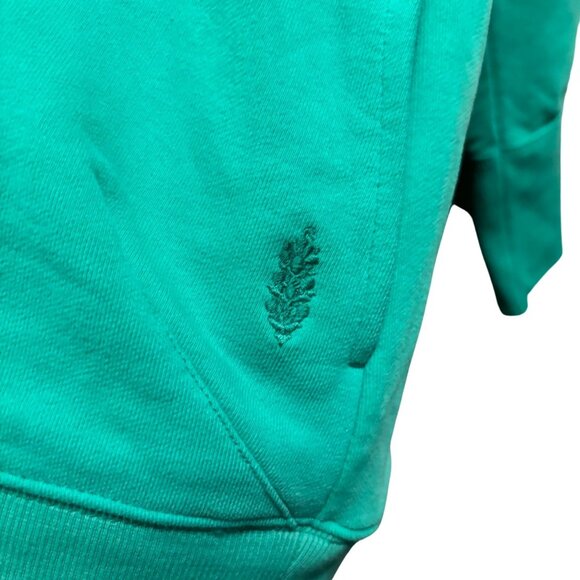 Free People Movement Double Overtime Hoodie Size L Green Casual Pullover - Picture 8 of 11